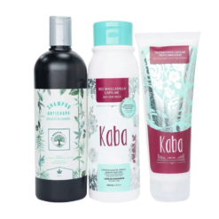 Kit-Capilar-Kaba-Shampoo-Anticaspa-La-Receta