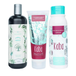 Kit-Capilar-Kaba-Shampoo-Para Cabello-Seco-La-Receta
