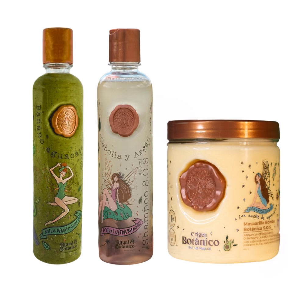 Kit Uso Diario Ritual Bótanico (3 productos)