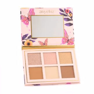 Paleta De Iluminadores, Contornos Y Rubores Glam Face Anyeluz