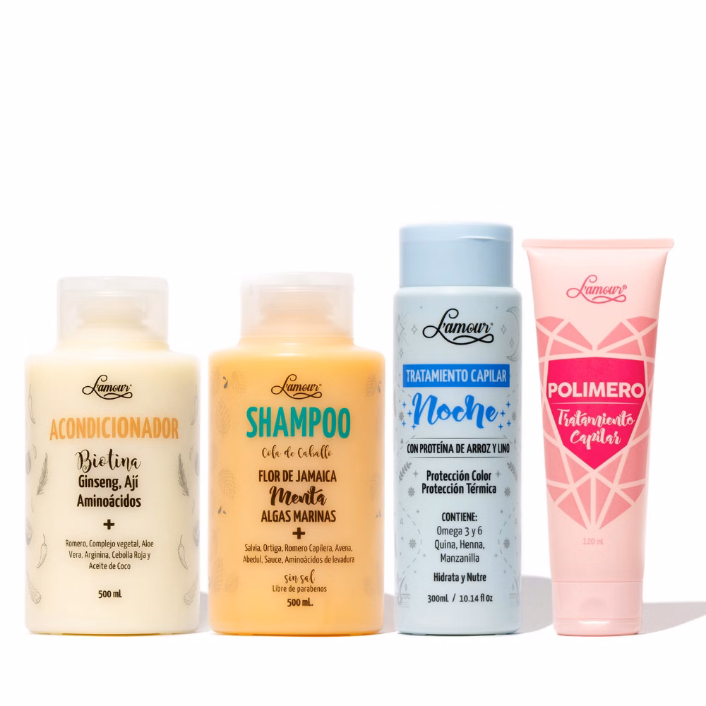 Kit Cabellos Grasos Lamour