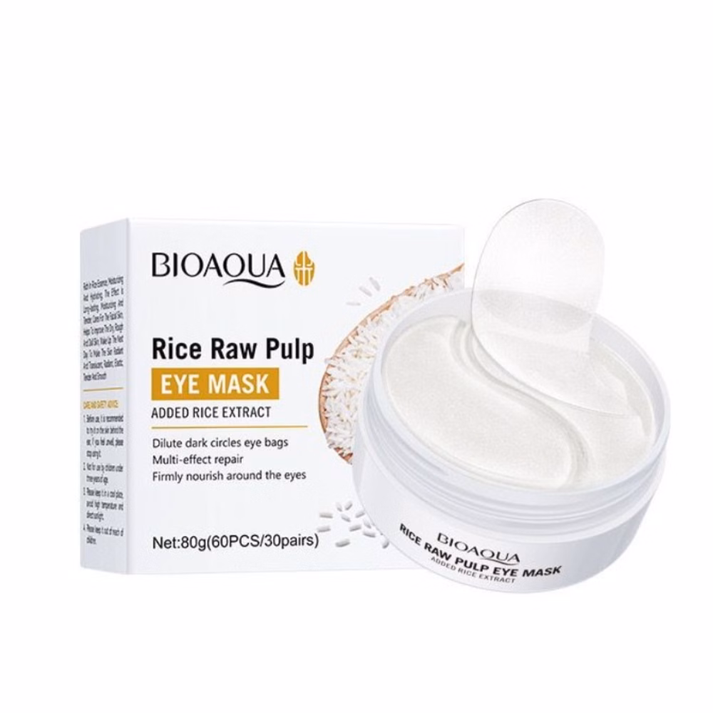 Parches Para Ojos Con Extracto de Arroz Bioaqua