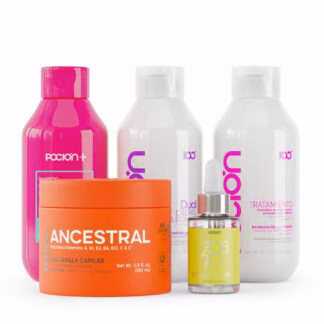 Kit Control Grasa + Reparación Anti-Frizz La Poción