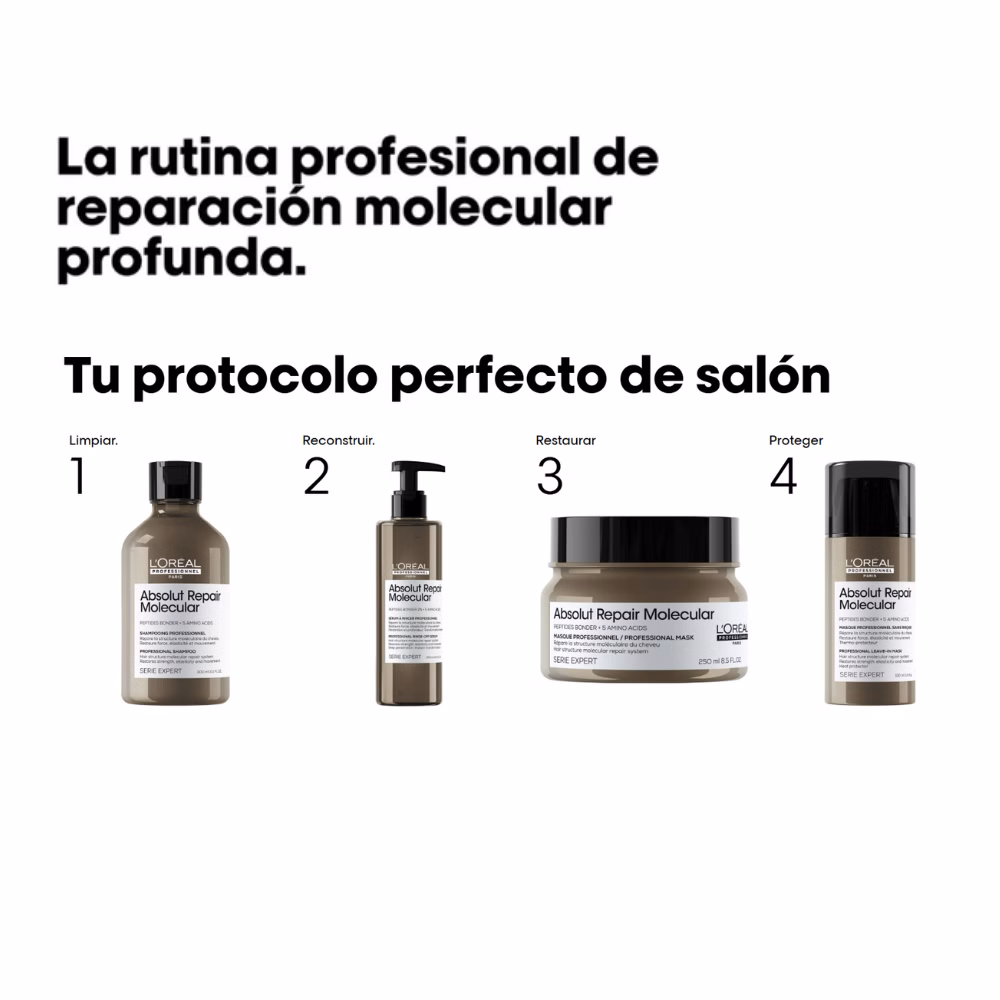 Kit Rutina Absolut Repair Molecular Loreal Professionnel - 4 Productos
