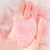 Gua Sha Facial De Cuarzo Rosa