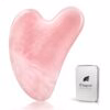 Gua Sha Facial De Cuarzo Rosa