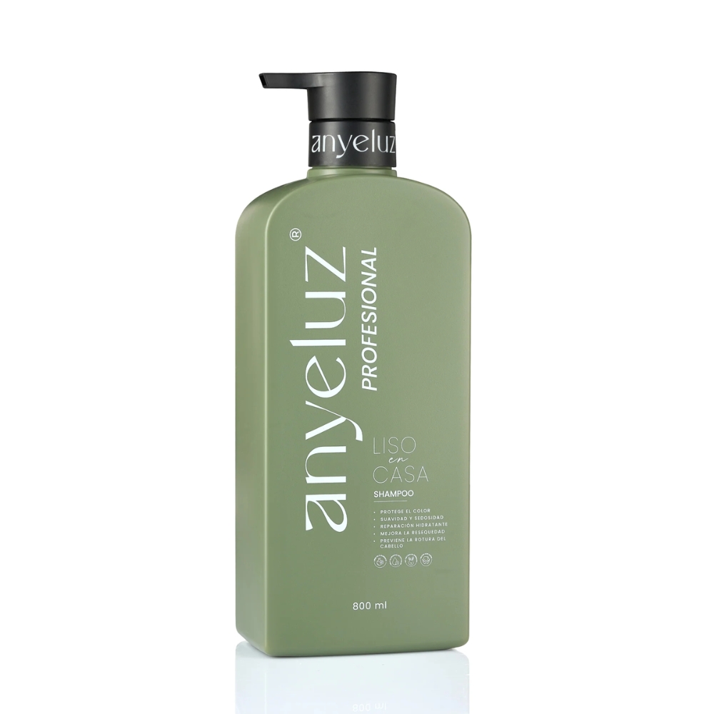 Shampoo Liso en Casa Línea Profesional Anyeluz
