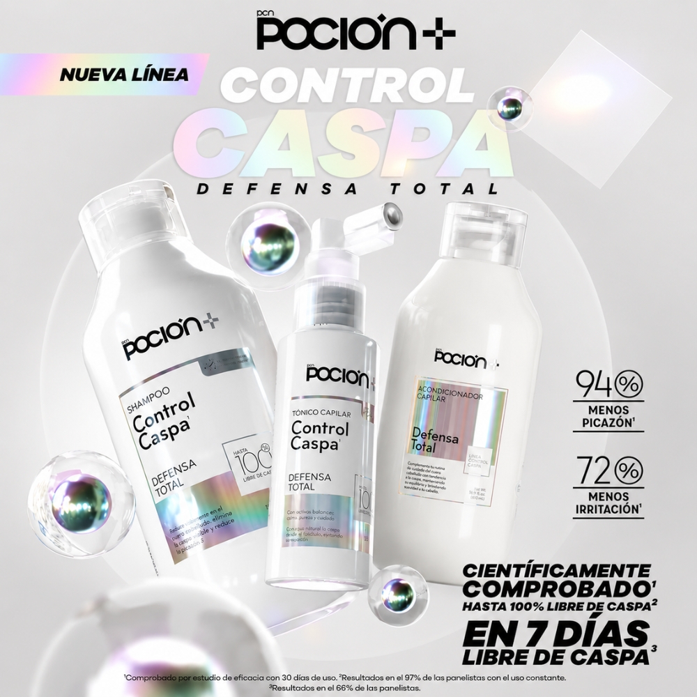 Kit Control Caspa La Poción