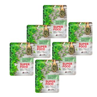 Kit X6 Eyenlip Super Food Green Tea Mask