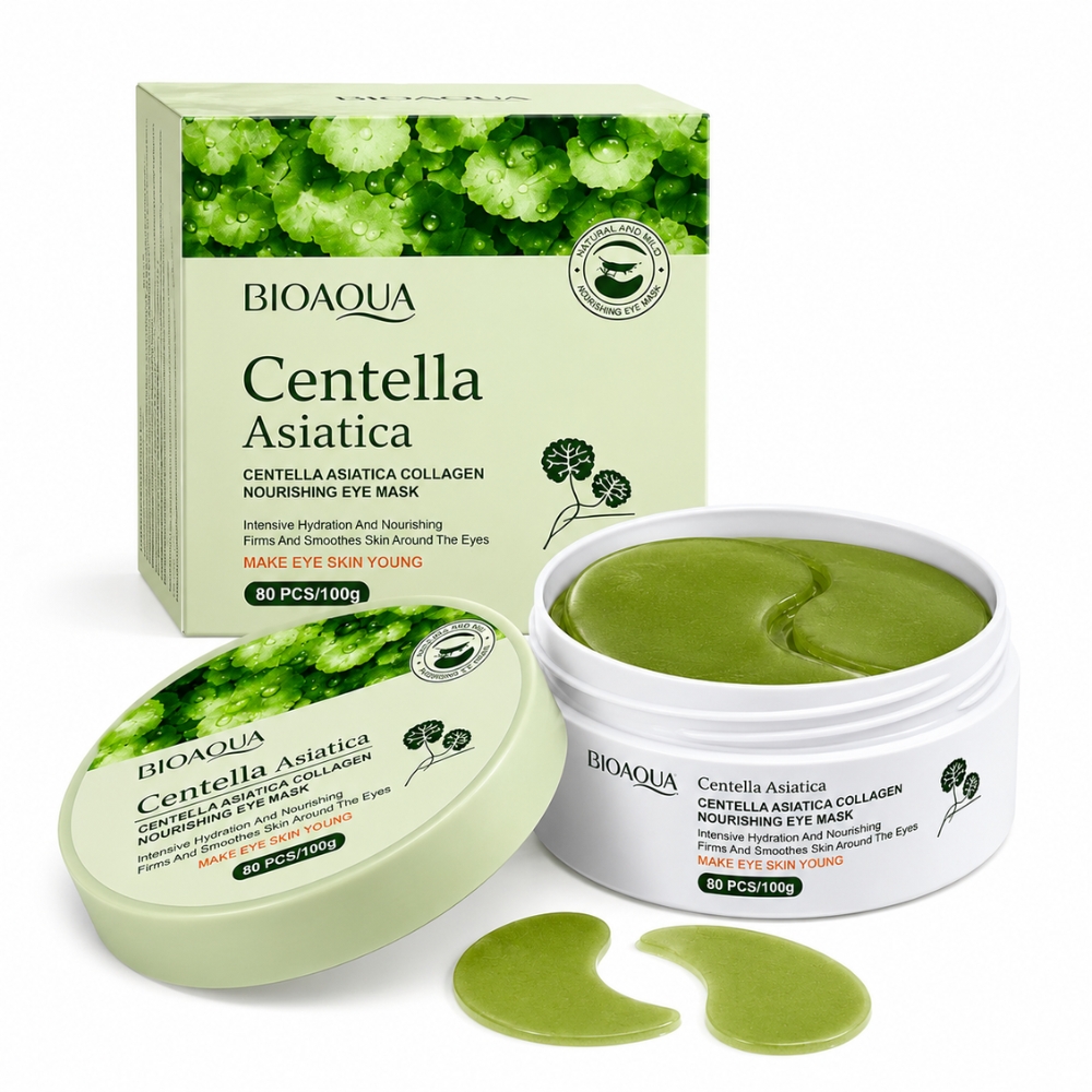 Parches Hidrogel Contorno de Ojos Centella Asiatica Bioaqua